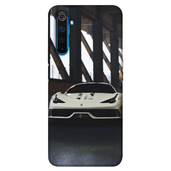 

Чехол itsPrint White sportcar для Realme 6 Pro
