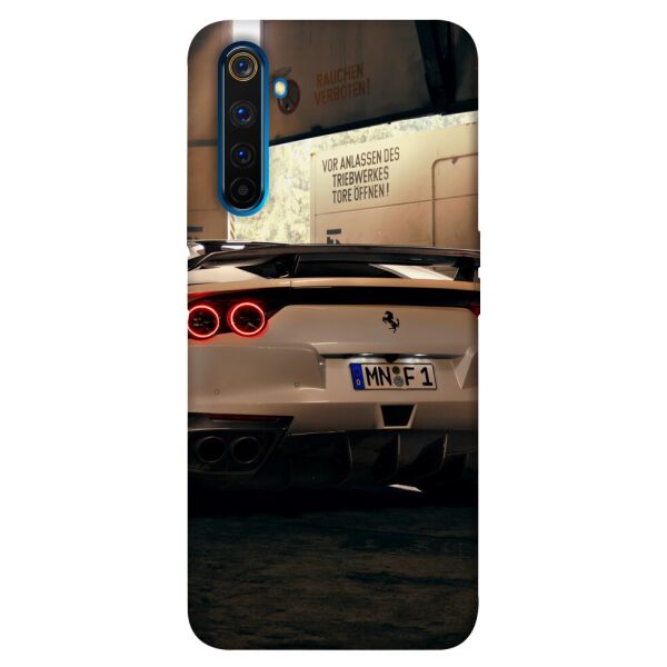 

Чехол itsPrint White Ferrari для Realme 6 Pro