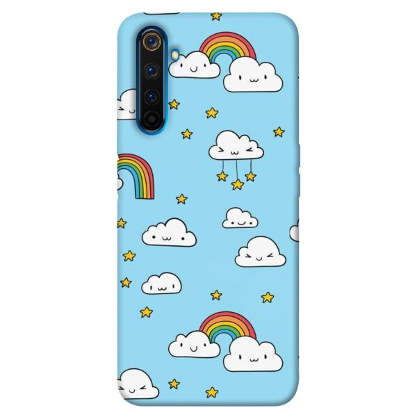 

Чехол itsPrint Облака и звезды для Realme 6 Pro