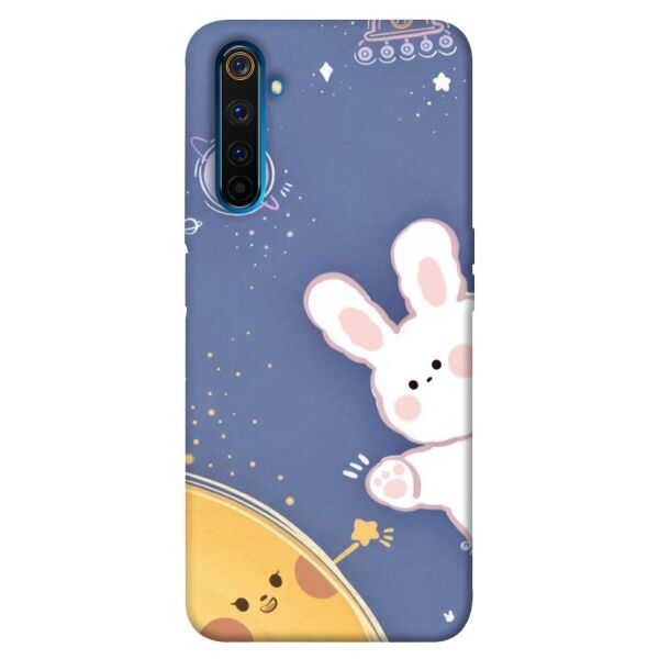 

Чехол itsPrint Зайка в космосе для Realme 6 Pro