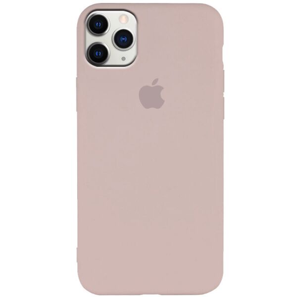 

Чехол Silicone Case Slim Full Protective для Apple iPhone 11 Pro Max (6.5") Розовый / Pink Sand