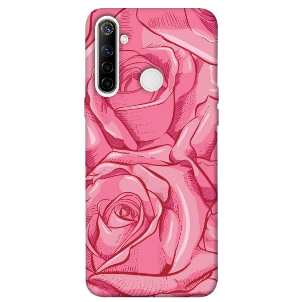 

Чехол itsPrint Розы карандашом для Realme 6i