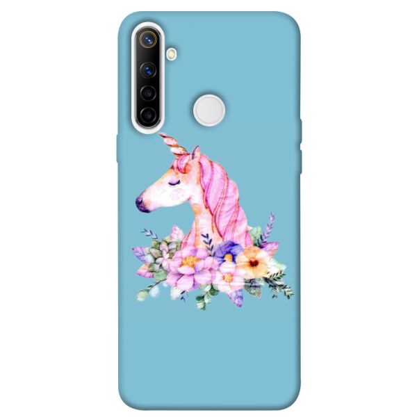 

Чехол itsPrint Счастливый единорог для Realme 6i