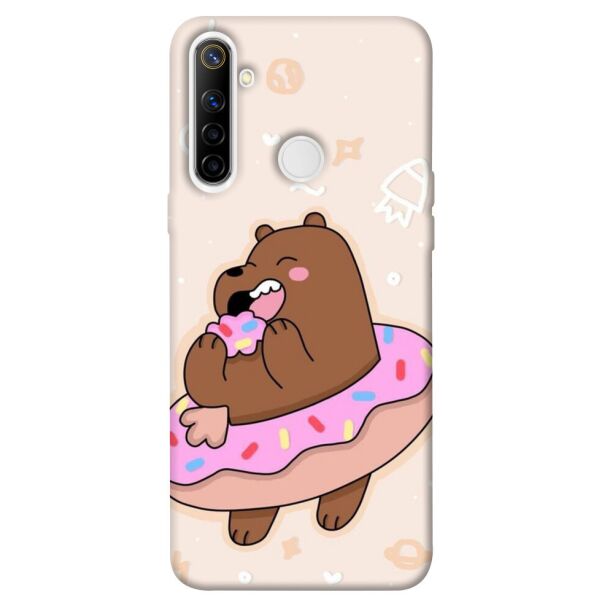 

Чехол itsPrint Мишка в пончике для Realme 6i
