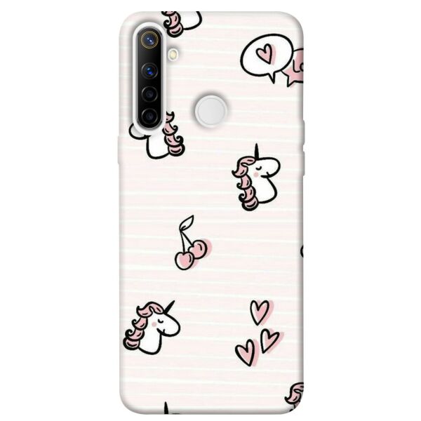 

Чехол itsPrint Паттерн единороги 4 для Realme 6i