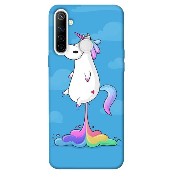 

Чехол itsPrint Единорог с радугой 2 для Realme 6i