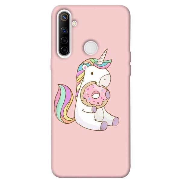 

Чехол itsPrint Единорог с пончиком для Realme 6i