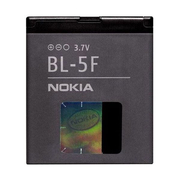 

Аккумулятор для Nokia BL-5F / N95, N96, N78, N79, N93i, E65, X5-01, 6210 Navigator, 6210S, 6260S, 6290, 6710N [КНР]