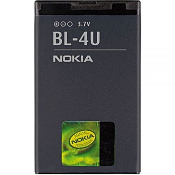 

Аккумулятор для Nokia BL-4U (8800 Arte, Asha 210, C5-03, E66 и др.) 1000 mAh [КНР]