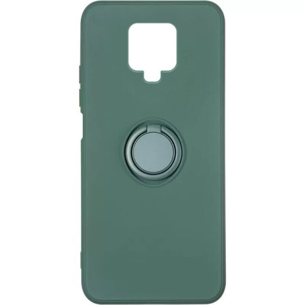 

Чехол TPU Candy Ring для Xiaomi Redmi Note 9s / Note 9 Pro / Note 9 Pro Max Зеленый / Pine green