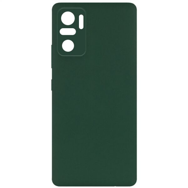 

Чехол Silicone Cover Full Camera without Logo (A) для Xiaomi Redmi Note 10 / Note 10s Зеленый / Dark green