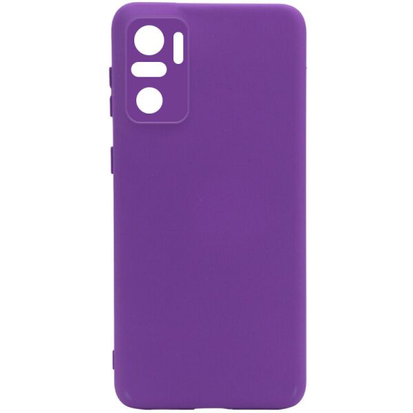 

Чехол Silicone Cover Full Camera without Logo (A) для Xiaomi Redmi Note 10 / Note 10s Фиолетовый / Purple