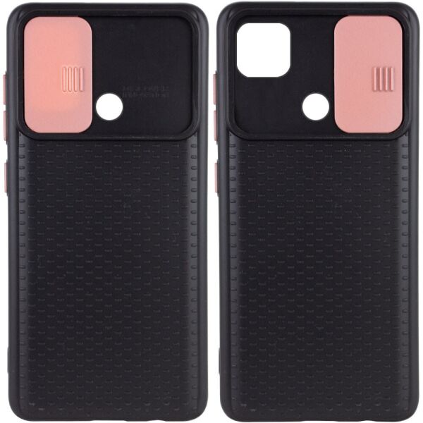 

Чехол Camshield Black TPU со шторкой защищающей камеру для Xiaomi Redmi 9C Черный / Rose Gold