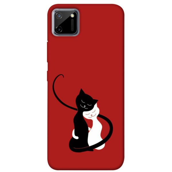 

Чехол itsPrint Влюбленные коты для Realme C11