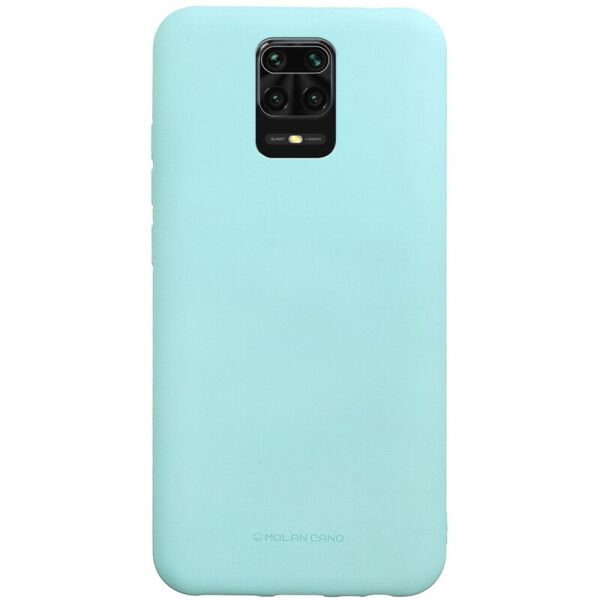 

TPU чехол Molan Cano Smooth для Xiaomi Redmi Note 9s / Note 9 Pro / Note 9 Pro Max Бирюзовый