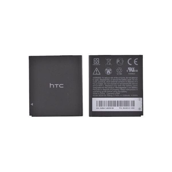 

Аккумулятор для HTC G10, Desire HD, 7 Surround, A9191, Ace, Mondrian, T8788 (BD26100) 1230 mAh [КНР]