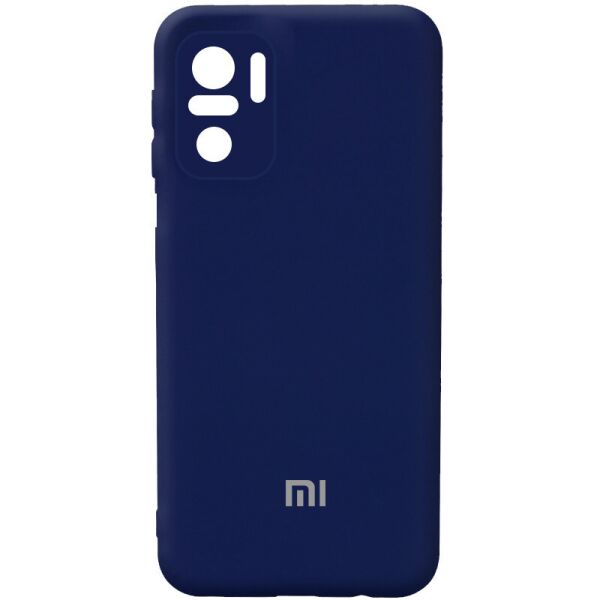 

Чехол Silicone Cover Full Camera (AA) для Xiaomi Redmi Note 10 / Note 10s Темно-синий / Midnight blue