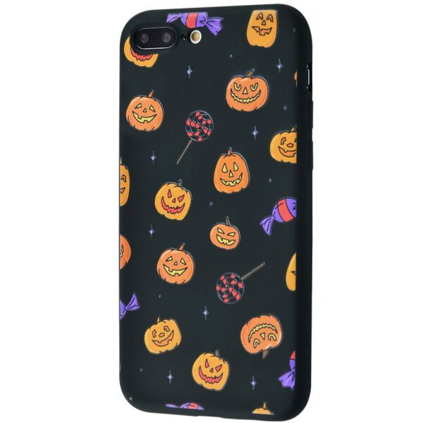 

TPU чехол WAVE Fancy для Apple iPhone 7 plus / 8 plus (5.5") Smiling pumpkins / Black
