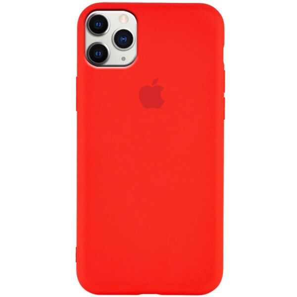 

Чехол Silicone Case Slim Full Protective для Apple iPhone 11 Pro (5.8") Красный / Red