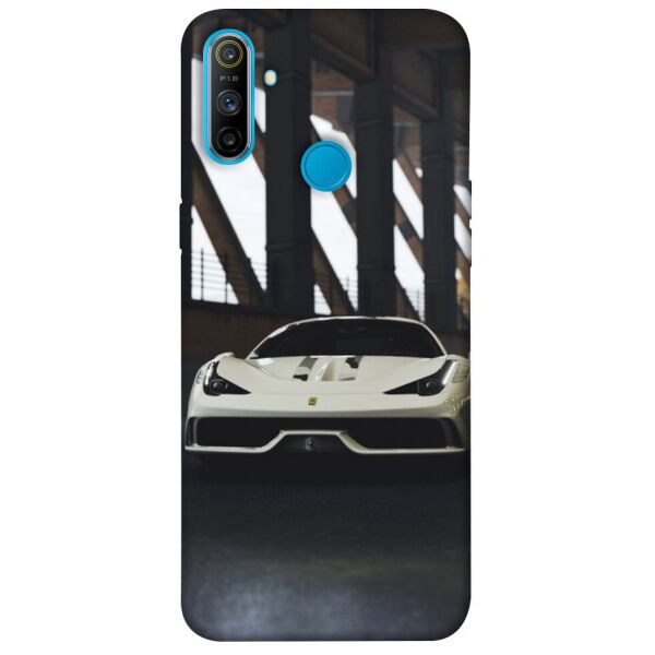 

Чехол itsPrint White sportcar для Realme C3