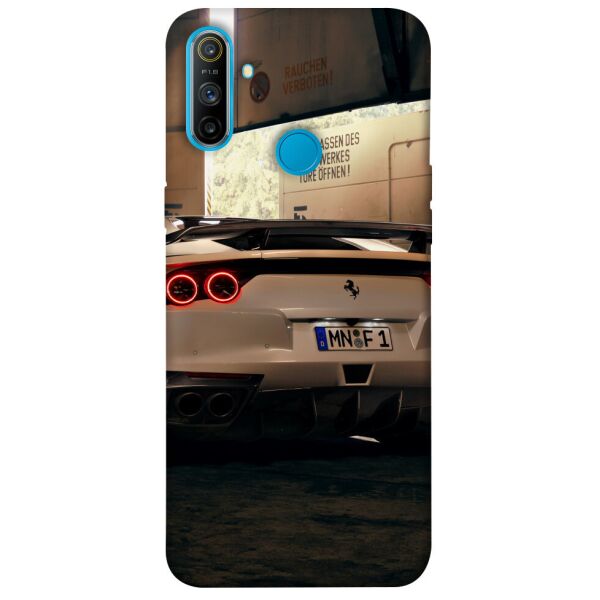 

Чехол itsPrint White Ferrari для Realme C3
