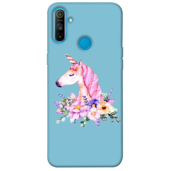 

Чехол itsPrint Счастливый единорог для Realme C3
