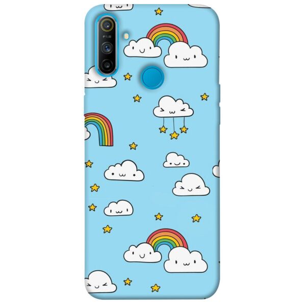 

Чехол itsPrint Облака и звезды для Realme C3