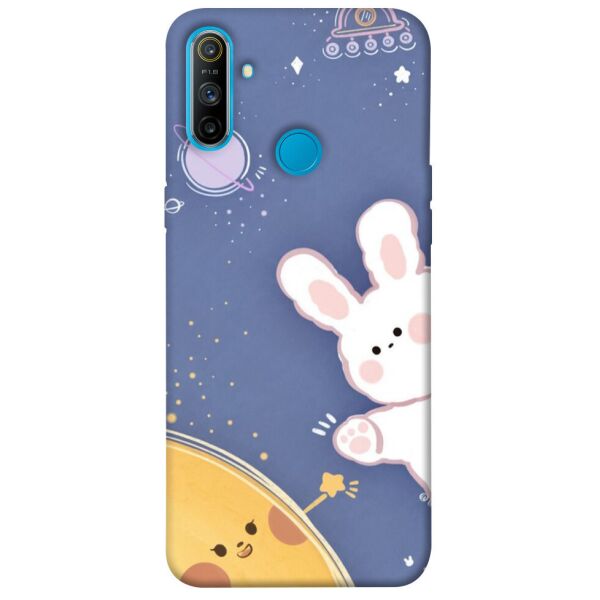 

Чехол itsPrint Зайка в космосе для Realme C3