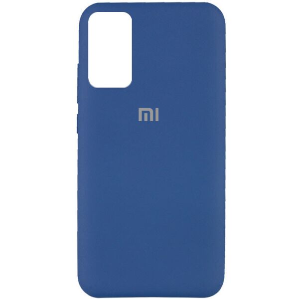 

Чехол Silicone Cover Full Protective (AA) для Xiaomi Redmi Note 10 Pro Синий / Navy Blue