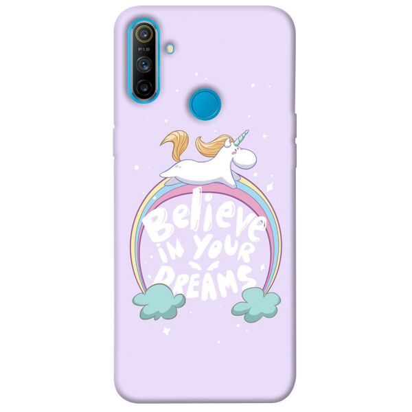 

Чехол itsPrint Believe in your dreams unicorn для Realme C3