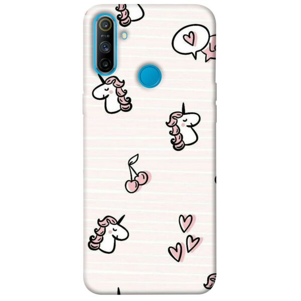 

Чехол itsPrint Паттерн единороги 4 для Realme C3