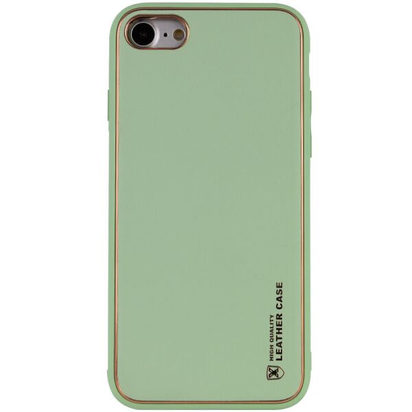 

Кожаный чехол Xshield для Apple iPhone 7 / 8 / SE (2020) (4.7") Зеленый / Pistachio