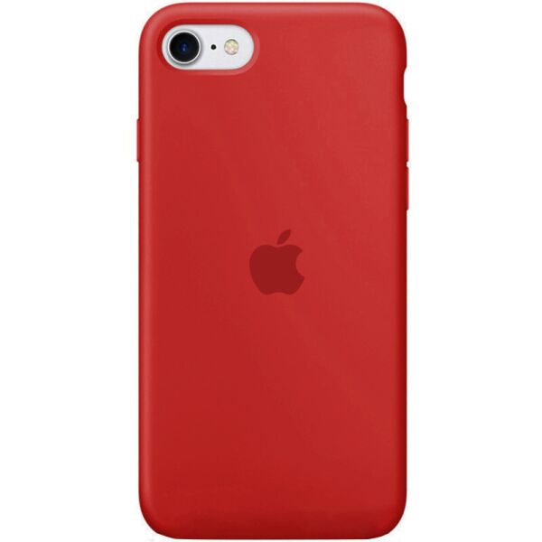 

Чехол Противоударная накладка Epik Silicone Case Full Protective NEW AA Series для Apple iPhone SE (2020) Красный / Dark Red