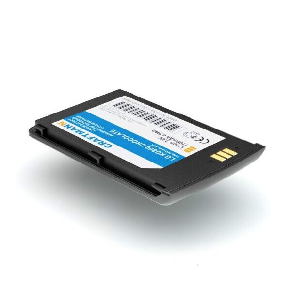 

Аккумулятор Craftmann LGLP-GANM для LG KG800 CHOCOLATE 1100mAh BLACK