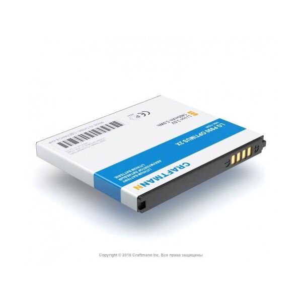 

Аккумулятор Craftmann FL-53HN для LG P990 OPTIMUS 2X 1400mAh