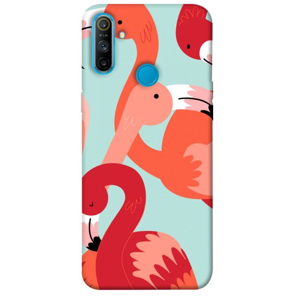 

Чехол itsPrint Flamingo для Realme C3