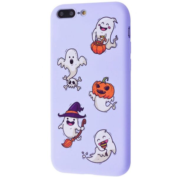 

TPU чехол WAVE Fancy для Apple iPhone 7 plus / 8 plus (5.5") Ghosts / Light purple