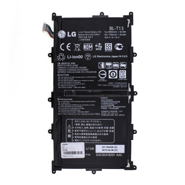

Аккумулятор LG BL-T13 / V700 G Pad 10.1 [Original] 12 мес. гарантии