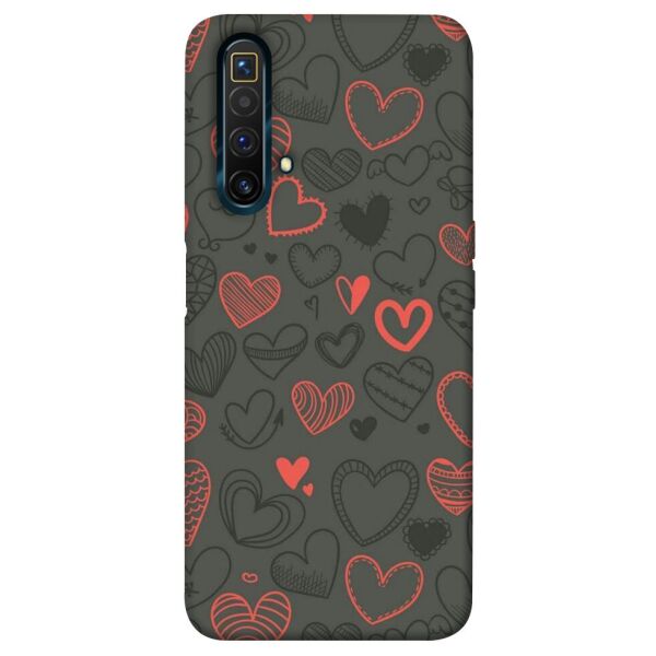 

Чехол itsPrint Милые сердца для Realme X3 SuperZoom