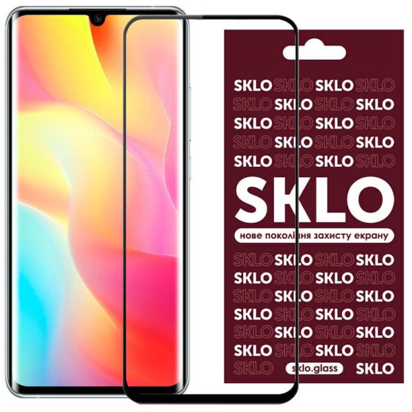 

Защитное стекло SKLO 3D (full glue) для Xiaomi Mi 10T Lite/Note 9 Pro 5G/Mi 10i Черный