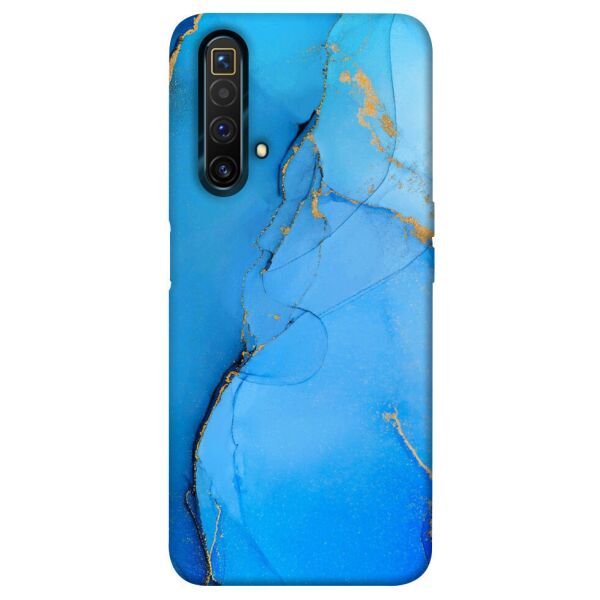 

Чехол itsPrint Синий с золотом для Realme X3 SuperZoom