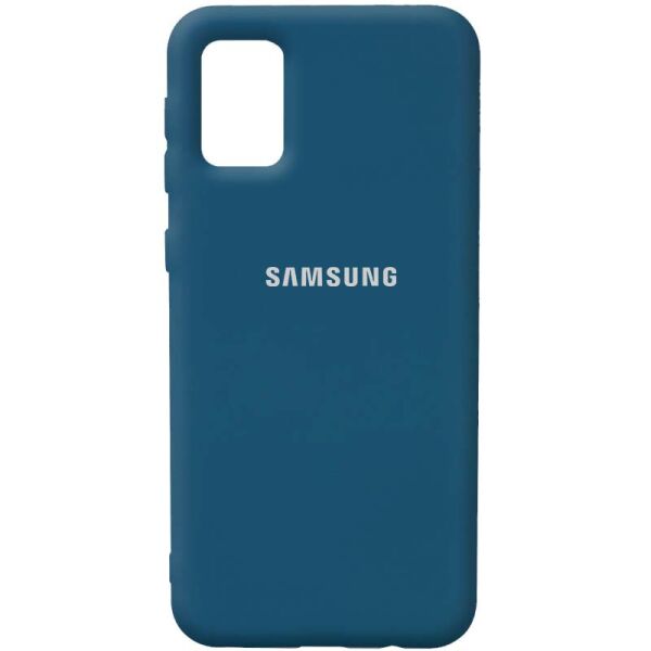 

Чехол Silicone Cover Full Protective (AA) для Samsung Galaxy A02s Синий / Cosmos Blue