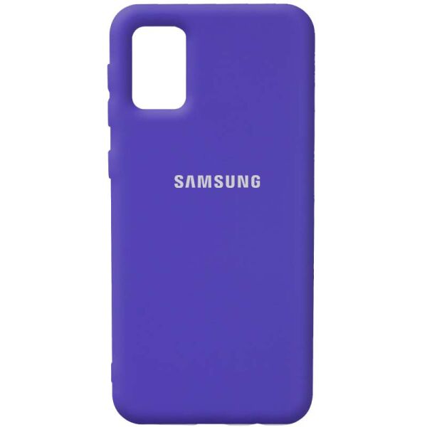 

Чехол Silicone Cover Full Protective (AA) для Samsung Galaxy A02s Фиолетовый / Purple