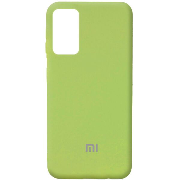 

Чехол Silicone Cover Full Protective (AA) для Xiaomi Redmi Note 10 Pro Мятный / Mint