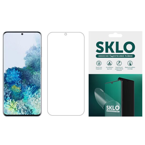 

Защитная гидрогелевая пленка SKLO (экран) для Samsung Galaxy A40 (A405F) Прозрачный