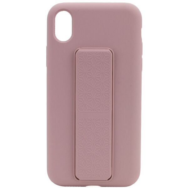 

Чехол Silicone Case Hand Holder для Apple iPhone XR (6.1") Розовый / Pink Sand