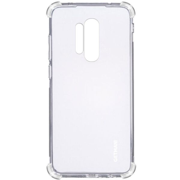 

TPU чехол GETMAN Ease logo усиленные углы для OnePlus 8 Pro Бесцветный (прозрачный)