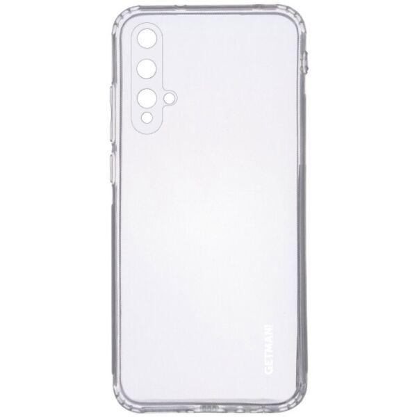 

TPU чехол GETMAN Clear 1,0 mm для Huawei Honor 20 / Nova 5T Бесцветный (прозрачный)