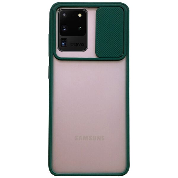 

Чехол Camshield mate TPU со шторкой для камеры для Samsung Galaxy S20 Ultra Зеленый