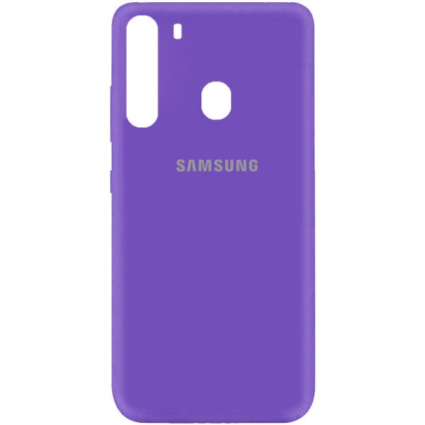 

Чехол Silicone Cover Full Protective (A) для Samsung Galaxy A21 Фиолетовый / Violet